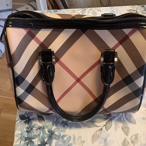 Burberry handle bag